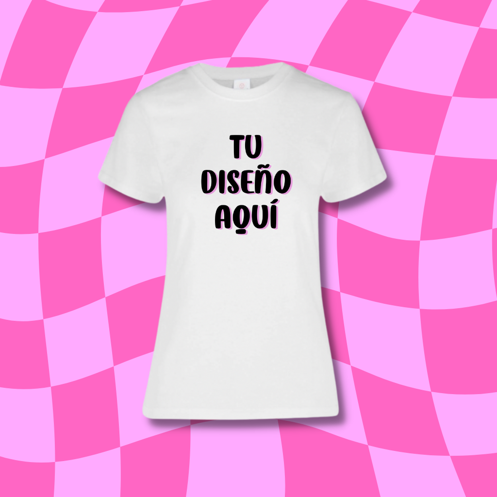 Playera personalizada para dama