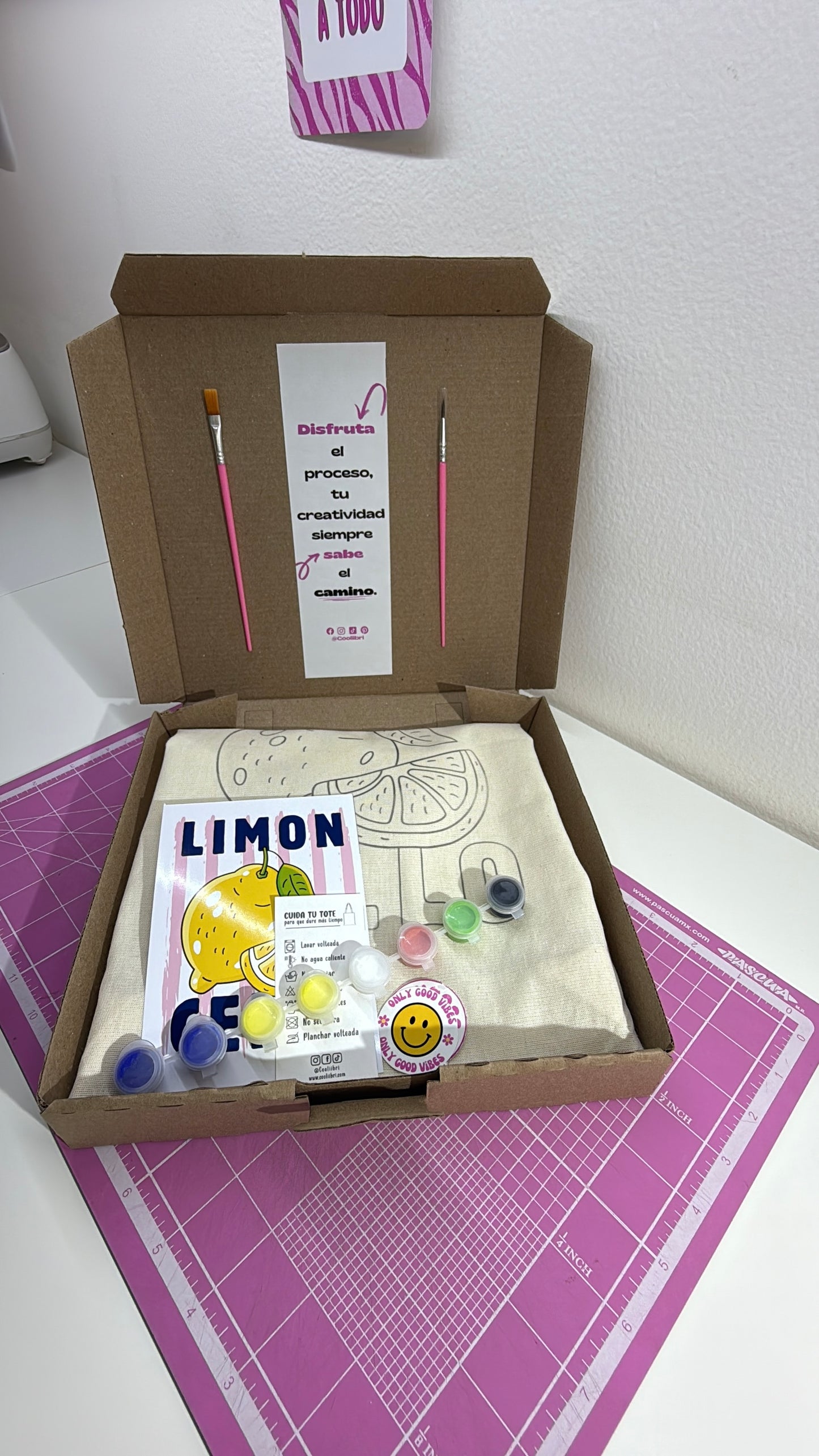 Kit pinta tu totebag (2pzas)