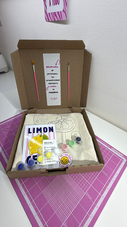 Kit pinta tu totebag (2pzas)